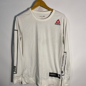 Reebok UFC respect thermal crewneck sweatshirt m